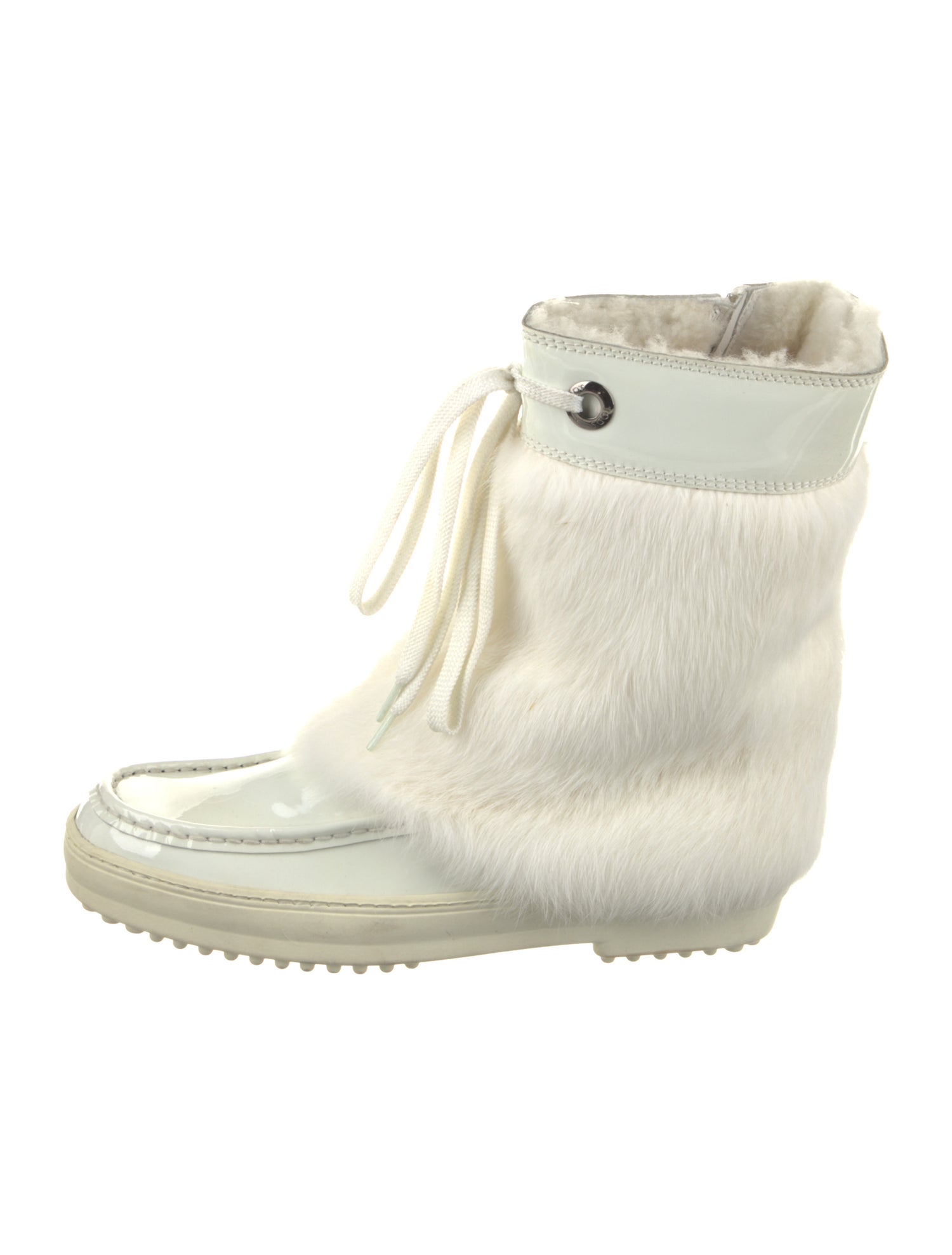 Tod's Patent Leather Rain Boots